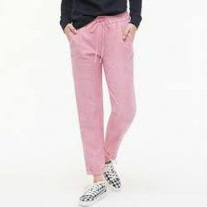 J. Crew Cotton Linen Drawstring Pants